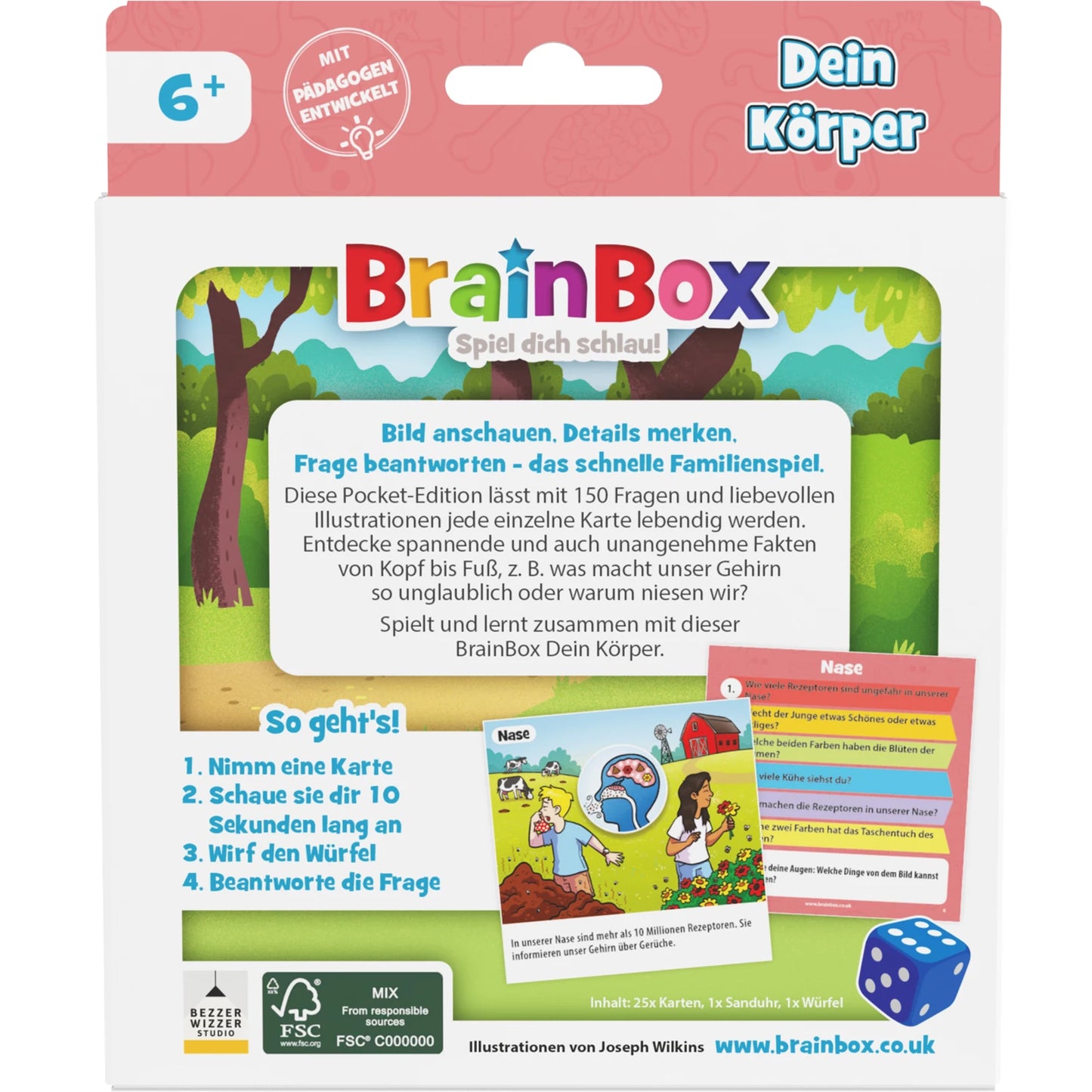 Dein Körper - BrainBox Pocket, deutsch