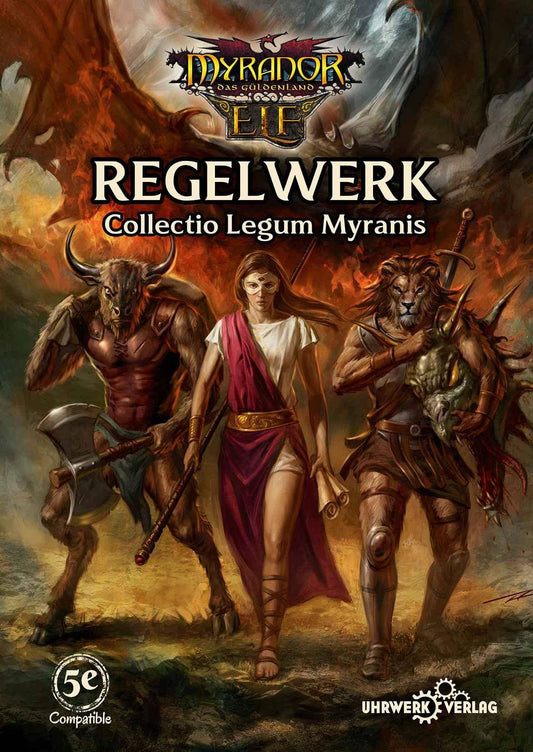 Myranor: Regelwerk 5E (Elf) – Collectio Legum Myranis, deutsch