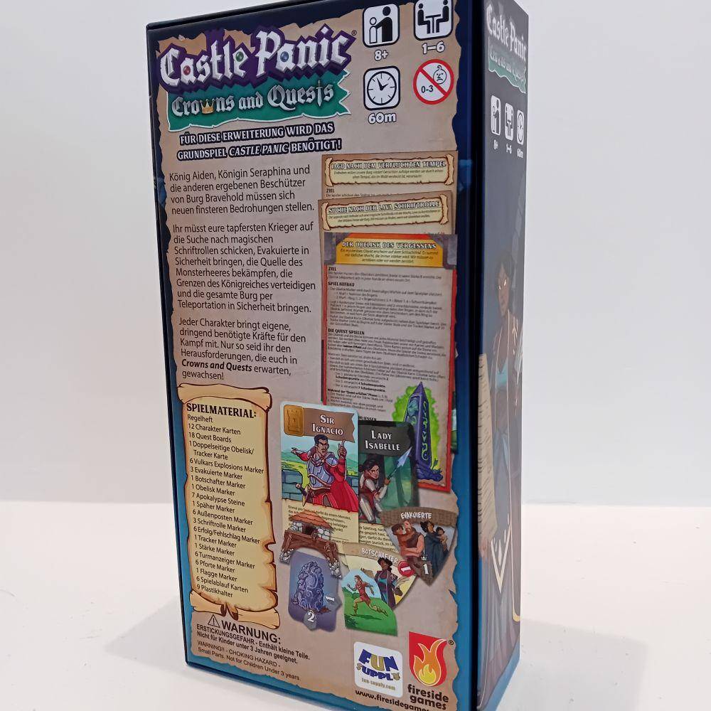 Crowns & Quests - Castle Panic, deutsch (Erw.)