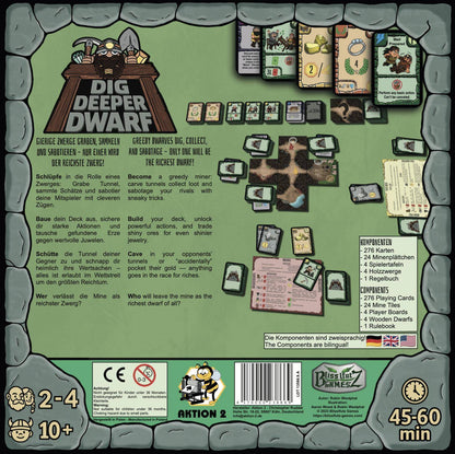Dig Deeper Dwarf, deutsch