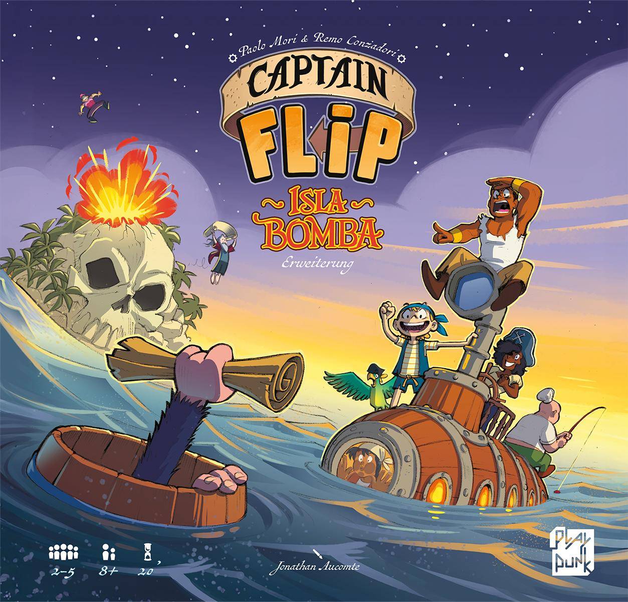 Isla Bomba - Captain Flip, deutsch (Erw.)
