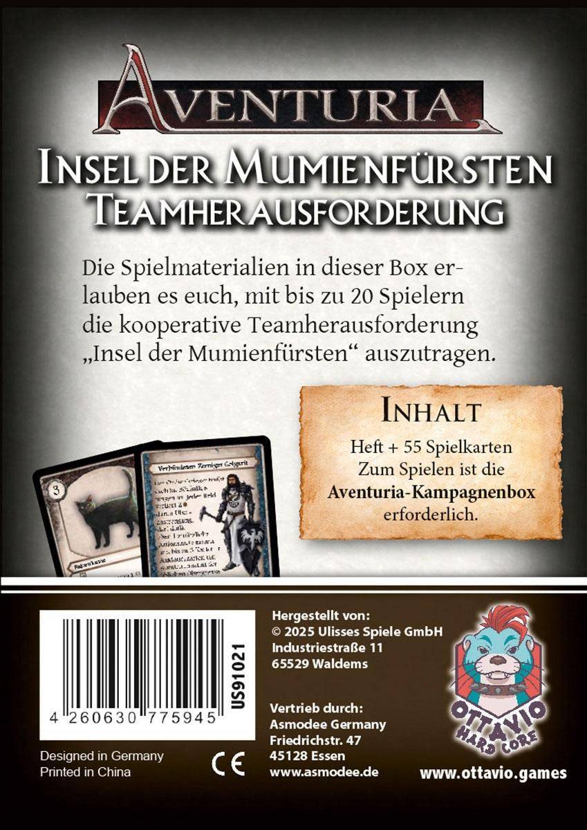 Aventuria – Teamherausforderung: Insel Der Mumienfürsten, deutsch (Erw.)
