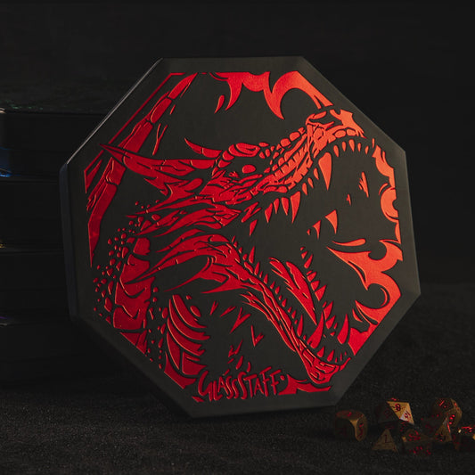 Critstones Dice Arena, red, sprachunabhängig