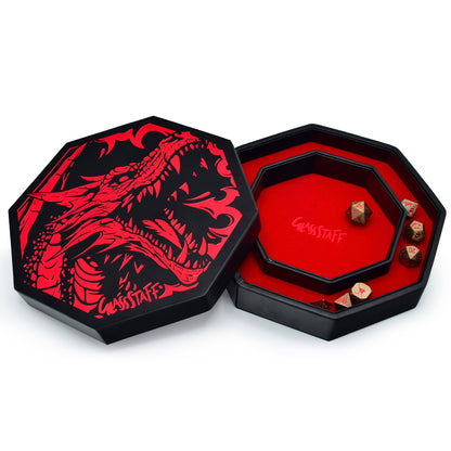 Critstones Dice Arena, red, sprachunabhängig