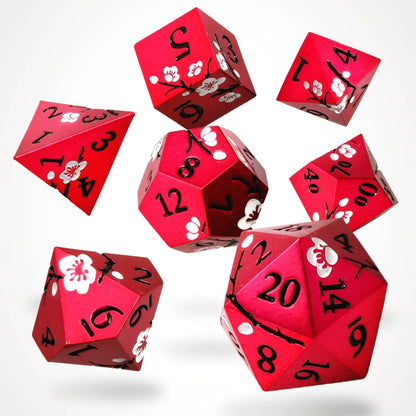 Dawn Blossom Metal Rpg Dice Set, sprachunabhängig