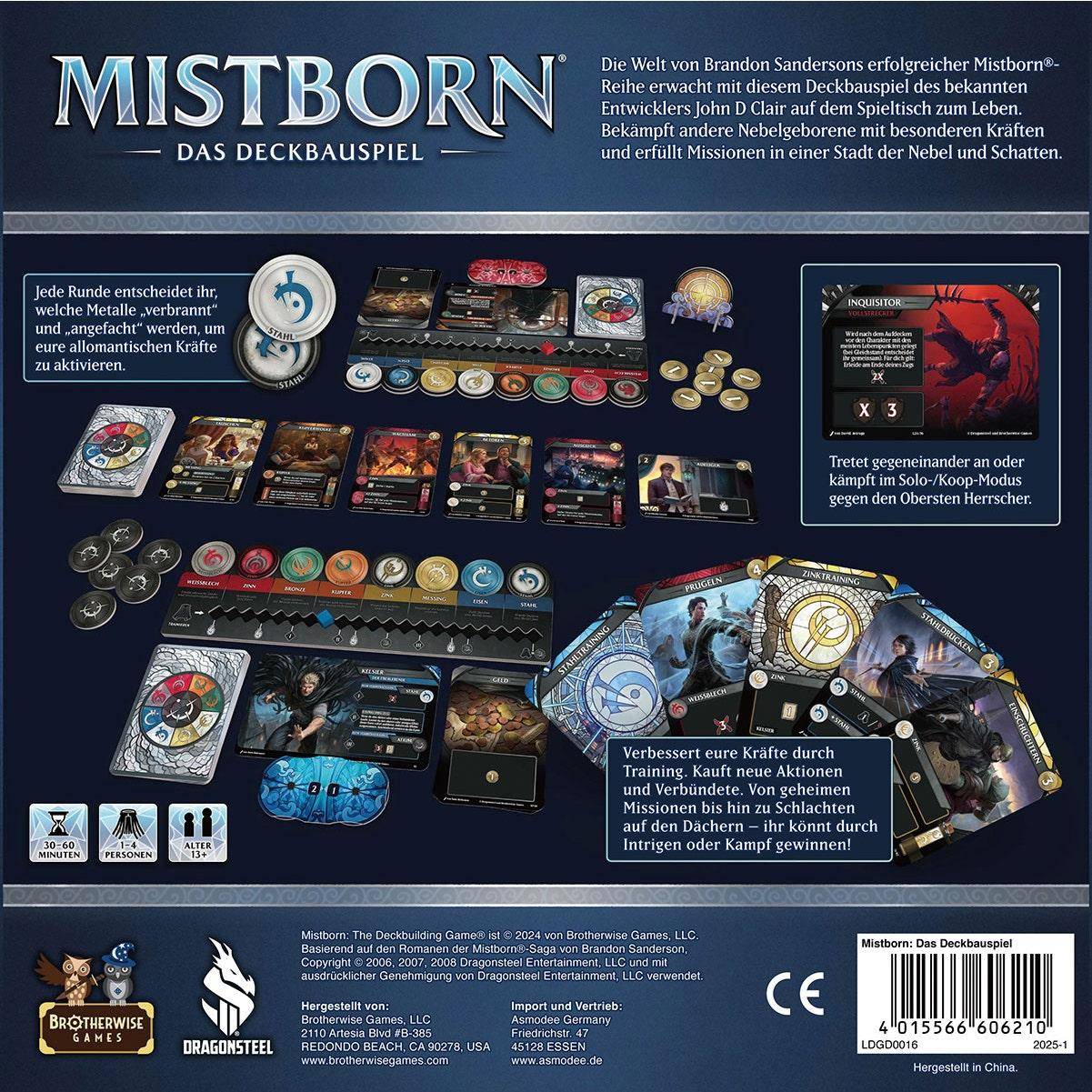 Mistborn: Das Deckbauspiel, deutsch