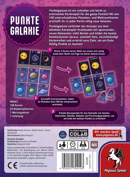 Punktegalaxie, deutsch