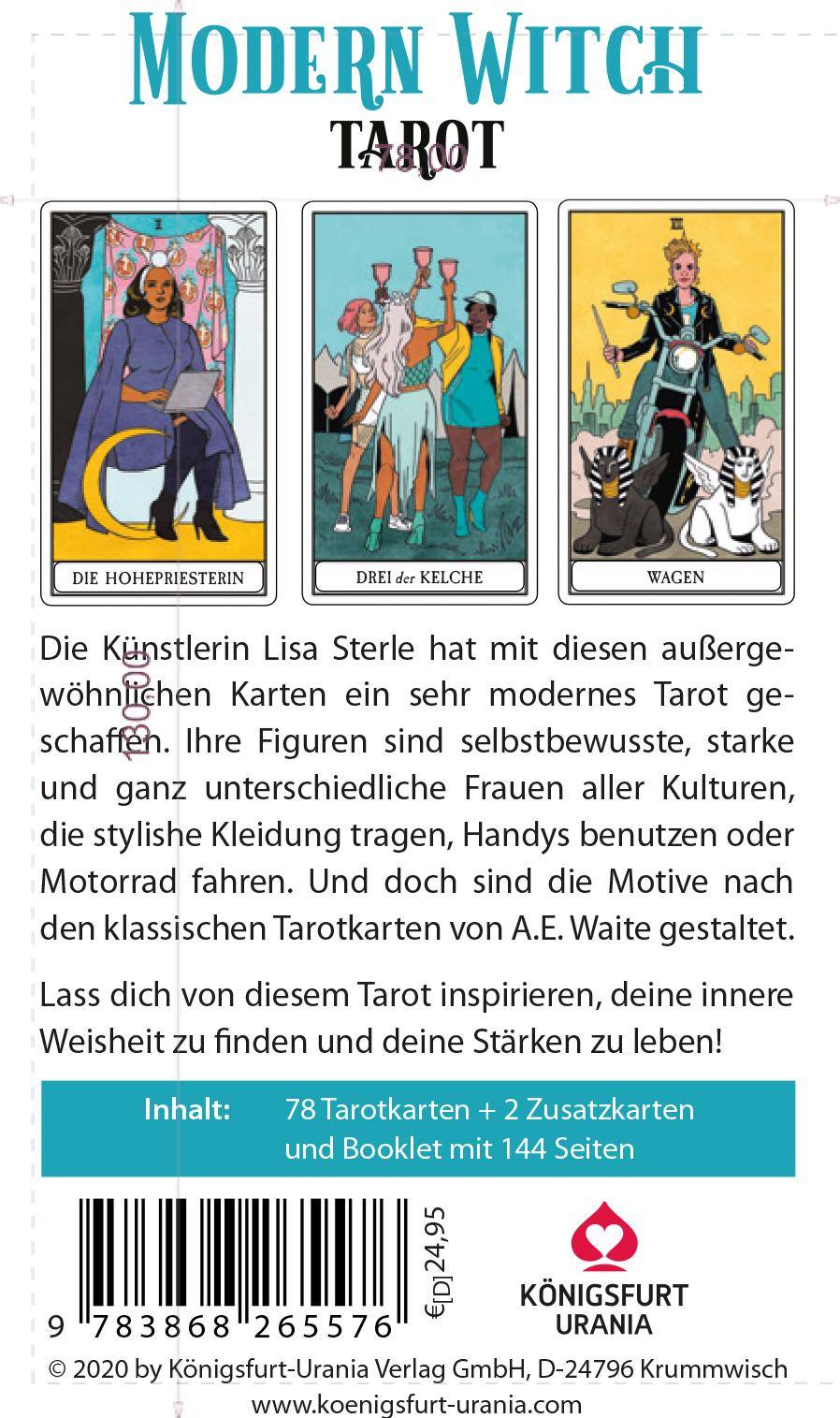 Modern Witch Tarot, deutsch