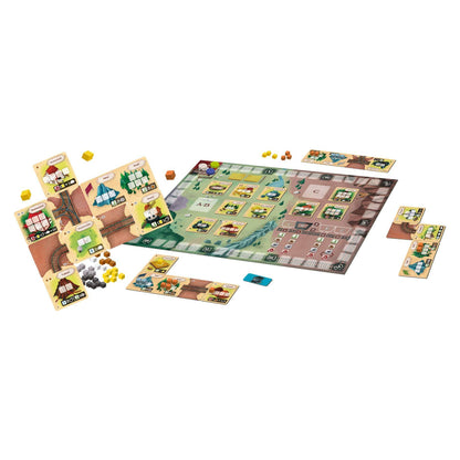 Minecart Town, deutsch