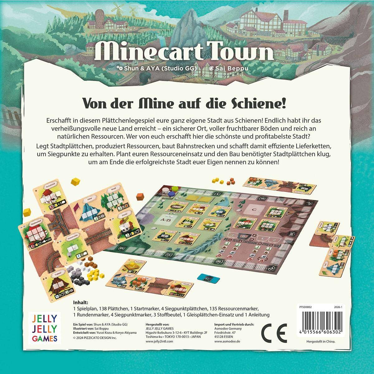 Minecart Town, deutsch