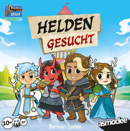 Helden Gesucht, deutsch