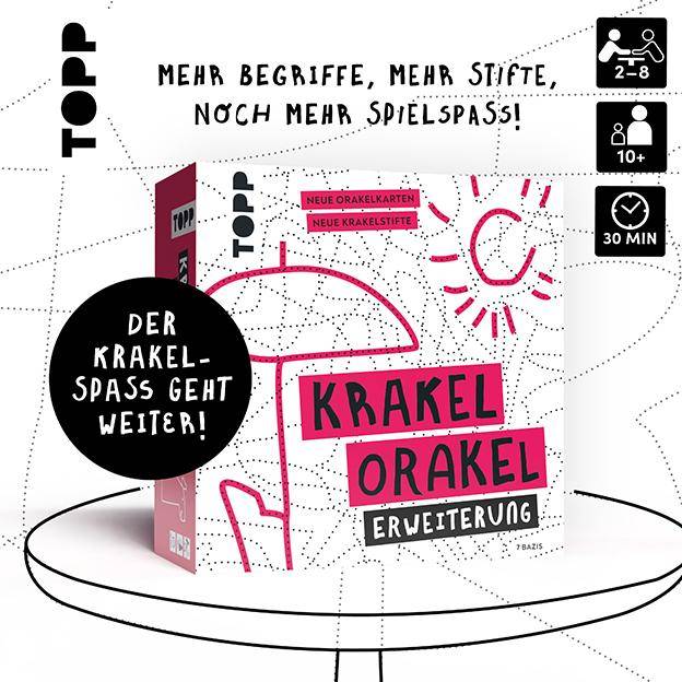 Neue Orakelkarten, Neue Krakelstifte - Krakel-Orakel, deutsch (Erw.)