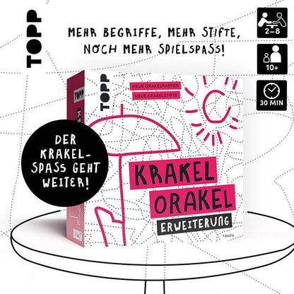 Neue Orakelkarten, Neue Krakelstifte - Krakel-Orakel, deutsch (Erw.)