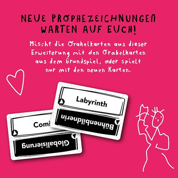 Neue Orakelkarten, Neue Krakelstifte - Krakel-Orakel, deutsch (Erw.)