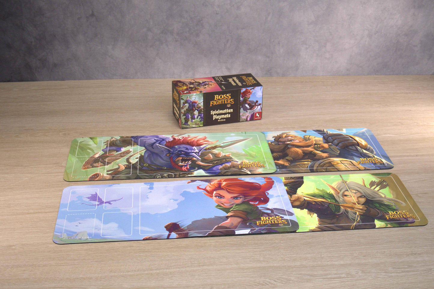Spielmatten - Boss Fighters QR, deutsch (Erw.)