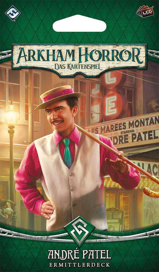 André Patel Ermittlerdeck - Arkham Horror: Das Kartenspiel, deutsch (Erw.)