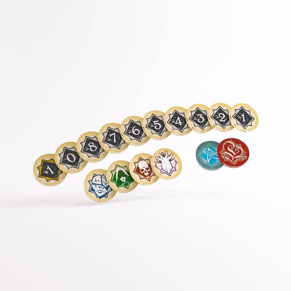 Chaos Tokens + Token Bag - Arkham Horror, sprachunabhängig