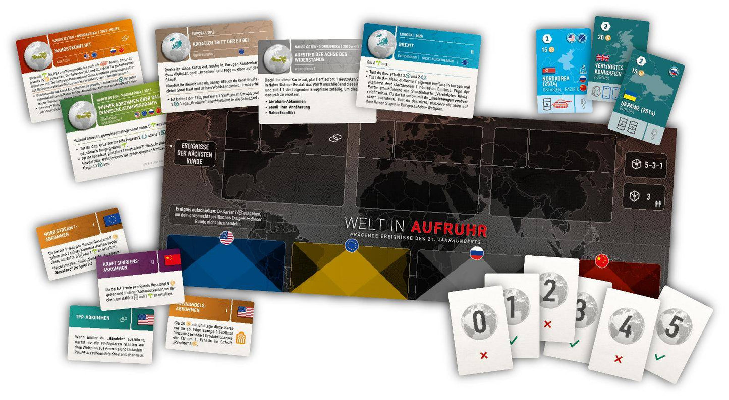 Welt in Aufruhr - World Order, deutsch (Erw.)