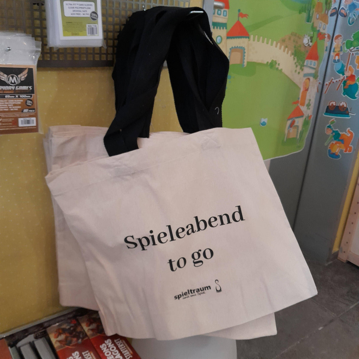 Spieltraum Jutebeutel XXL - Spieleabend to go