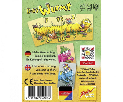 Das wurmt, deutsch