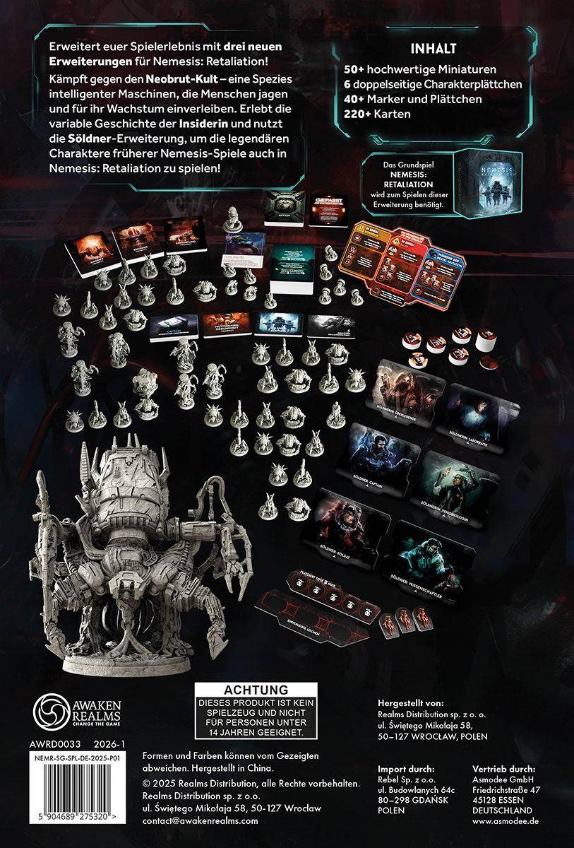 Stretch Goals - Nemesis: Retaliation, deutsch (Erw.)