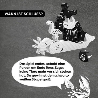 Tier auf Tier - Black & White Edition, deutsch