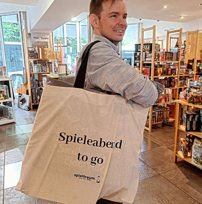 Spieltraum Jutebeutel XXL - Spieleabend to go