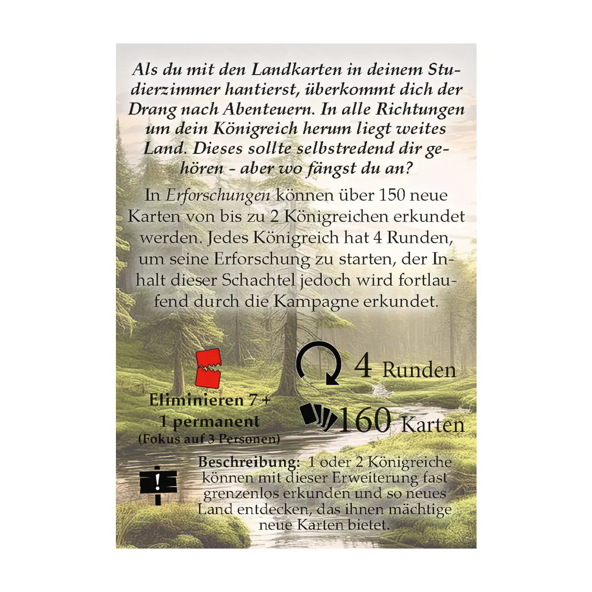 Erforschungen - Königreich Legacy, deutsch (Erw.)