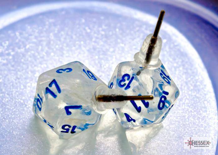 Ohrstecker MINI D20 Borealis Icicle LUMINARY (1 Paar), sprachunabhängig