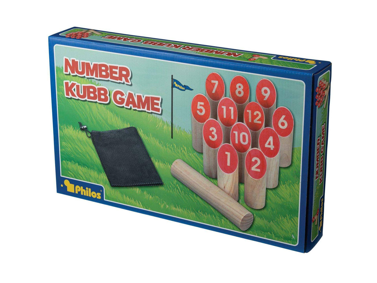 Number Kubb Game, FSC 100%, sprachunabhängig
