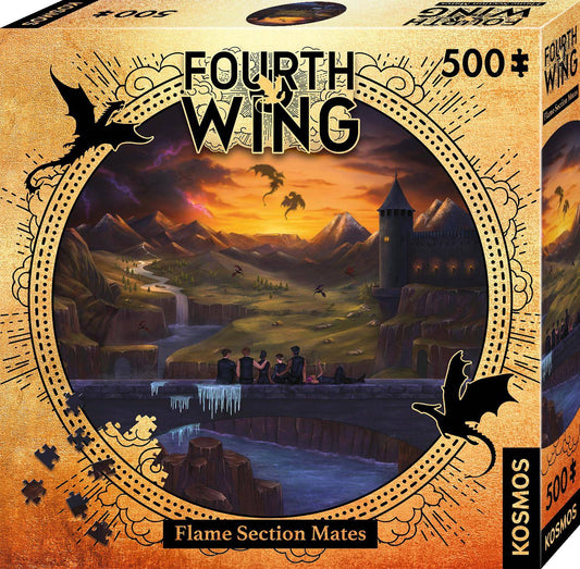 Fourth Wing Puzzle - Flame Section Mates, sprachunabhängig