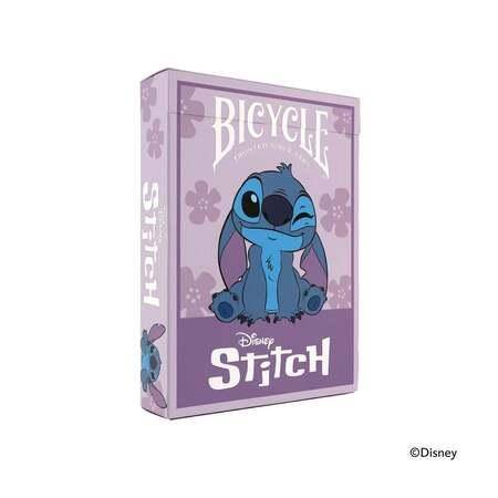 Bicycle® Disney Stitch Purple, sprachunabhängig