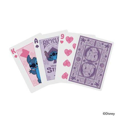 Bicycle® Disney Stitch Purple, sprachunabhängig
