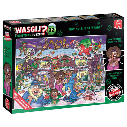 Wasgij Christmas 22 - Keine stille Nacht dieses Mal! (2x1000 Teile), sprachunabhängig