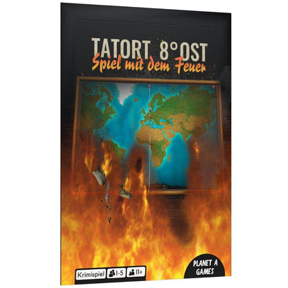 Tatort 8° Ost - Spiel mit dem Feuer - Krimispiel, deutsch