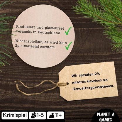 Das Monster aus dem Eis - Krimispiel, deutsch