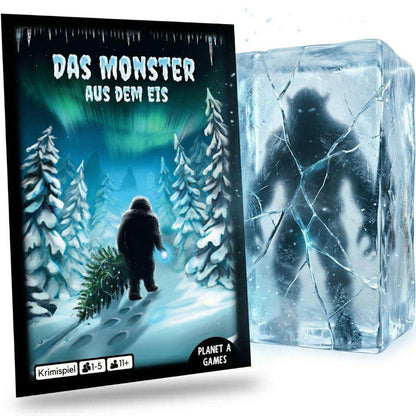 Das Monster aus dem Eis - Krimispiel, deutsch