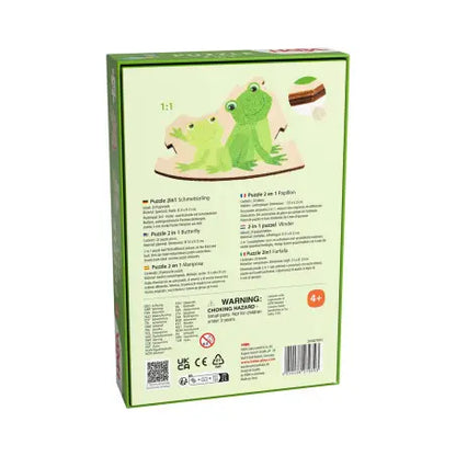 Puzzle 2 in 1 - Schmetterlinge