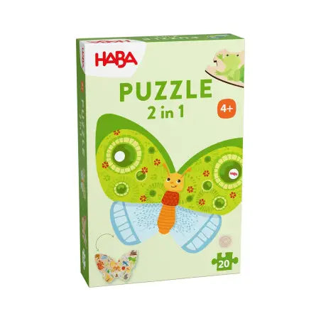 Puzzle 2 in 1 - Schmetterlinge