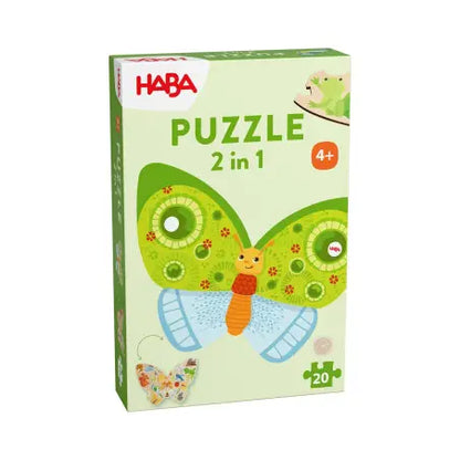 Puzzle 2 in 1 - Schmetterlinge