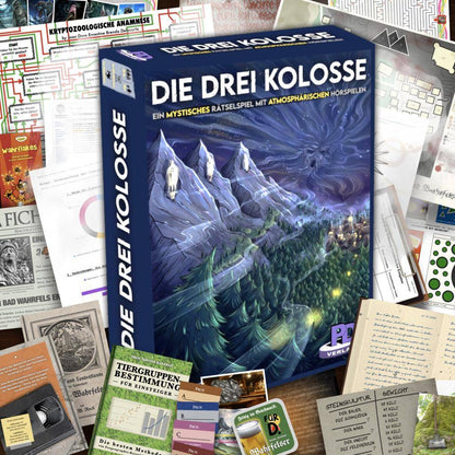 Die drei Kolosse, deutsch