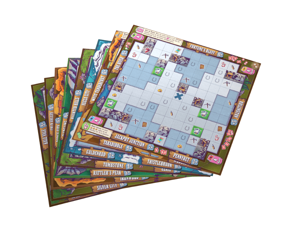 Wild Tiled West, deutsch