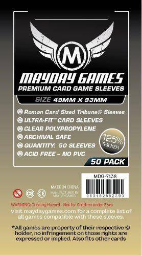 Mayday Sleeves 49 x 93mm Premium (50)