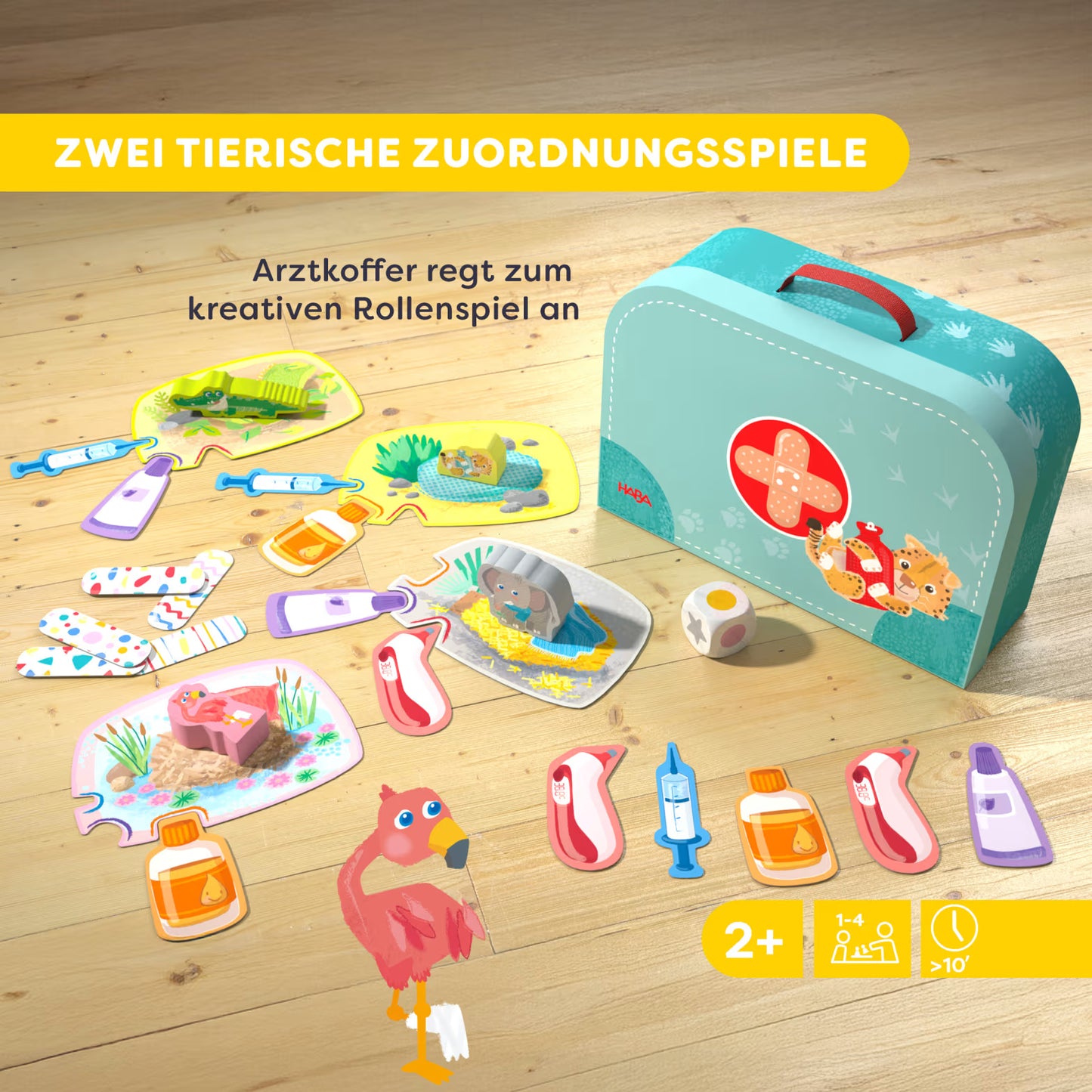 Meine Ersten Spiele – Wir Verarzten Tiere, deutsch