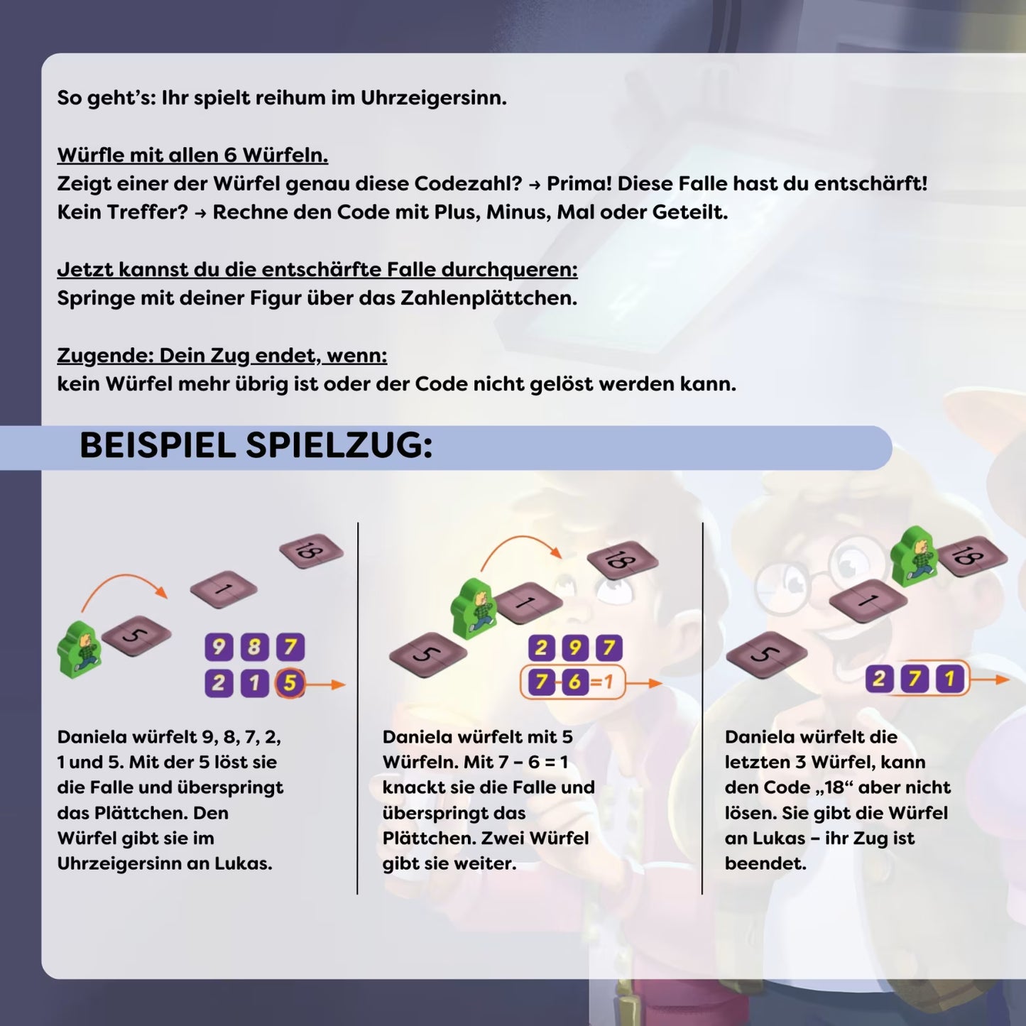 Geheimcode 13+4, deutsch