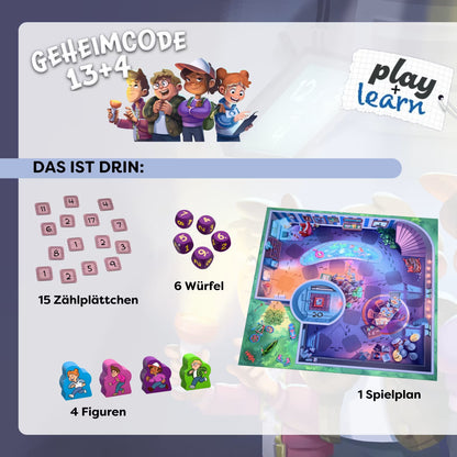 Geheimcode 13+4, deutsch