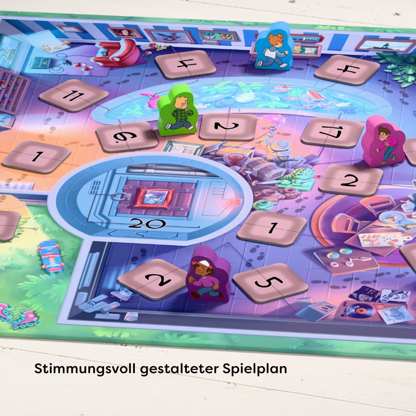 Geheimcode 13+4, deutsch