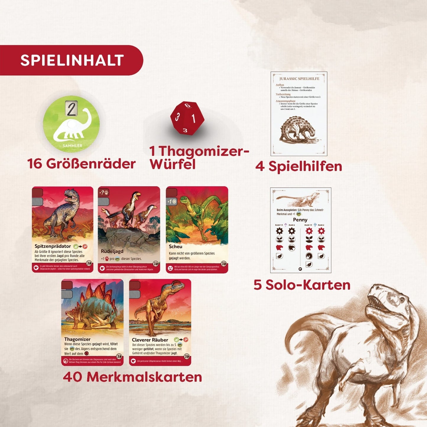 Jurassic, Erweiterung Modul 2 - Nature, deutsch (Erw.)