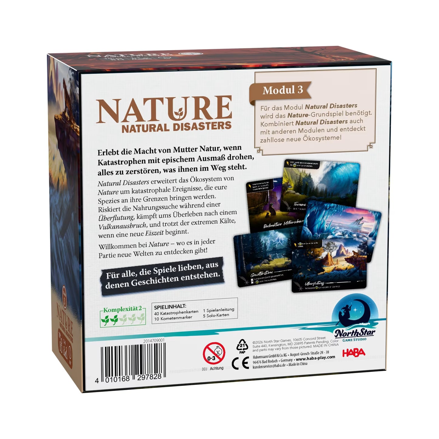 Natural Disasters (Modul 3) - Nature, deutsch (Erw.)
