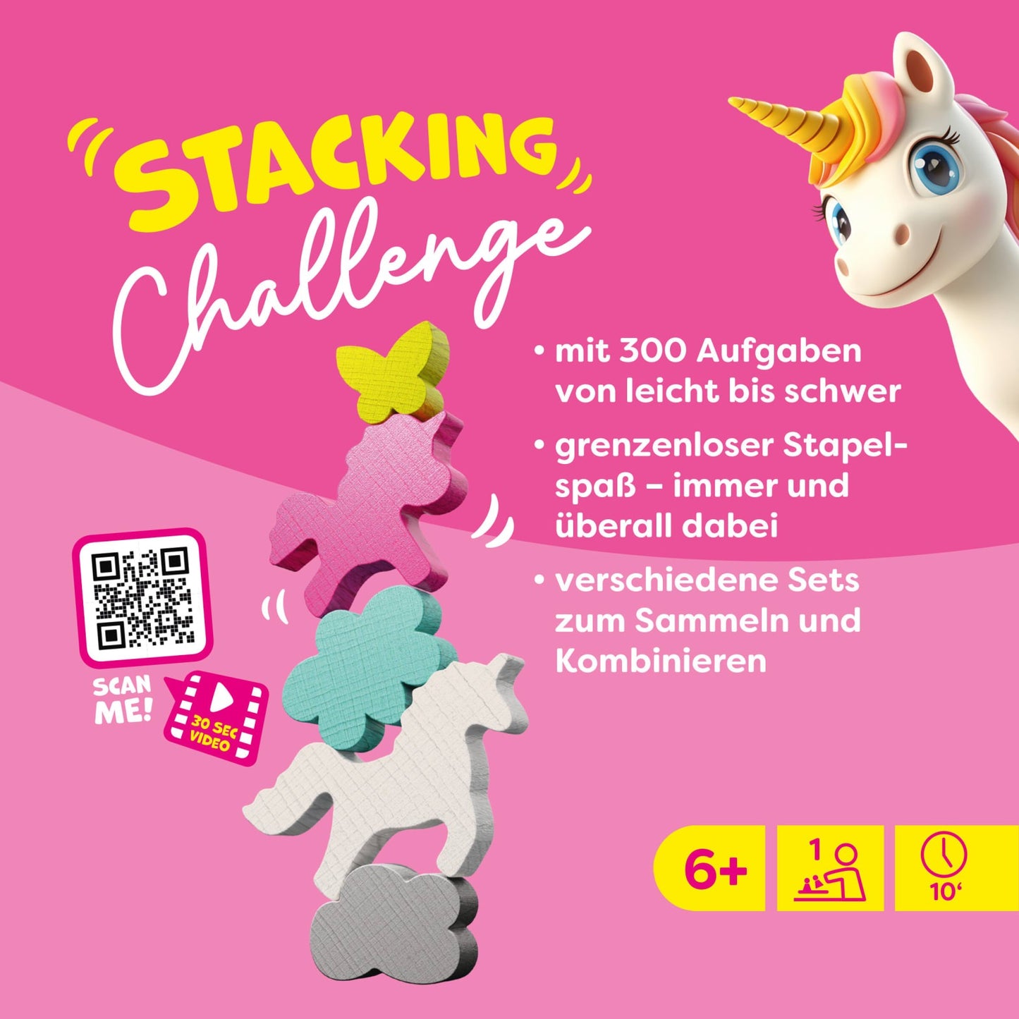 Unicorns - Stacking Challenge, deutsch